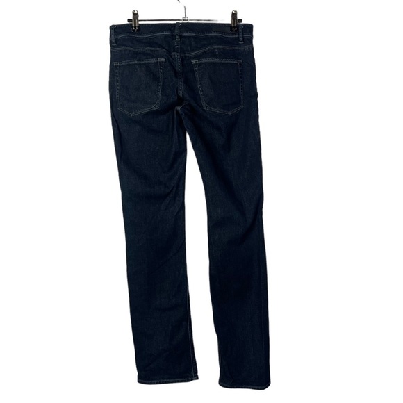 Elie Tahari Adena Straight Leg Dark Wash Jeans 6 - Picture 4 of 5